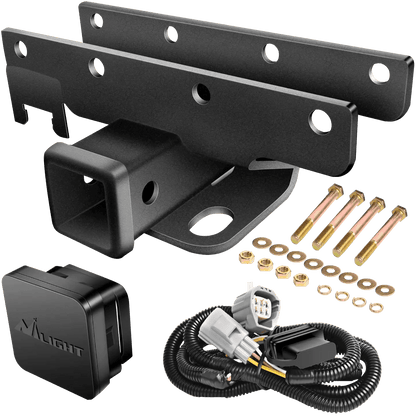 2007-2018 Jeep Wrangler JK 4Door 2Door Unlimited 2 Inch Rear Bumper Tow Trailer Hitch