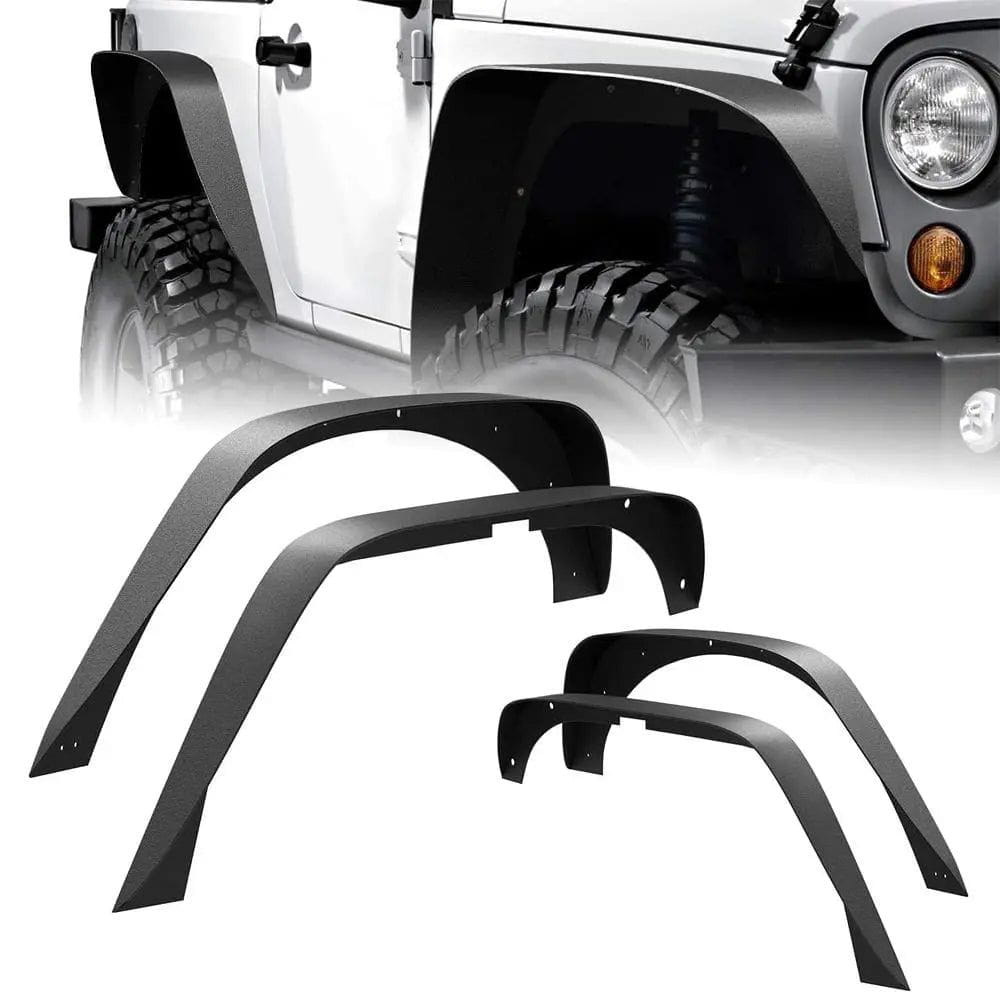 2007-2018 Jeep Wrangler JK Front Rear Fender Flares Kit
