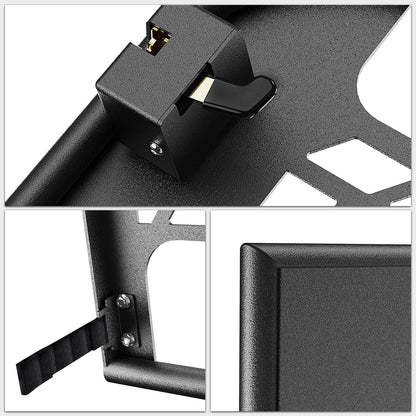 Front Rear Tubular Doors W/Side View Mirrors For 2007-2018 Wrangler JK 2 Door